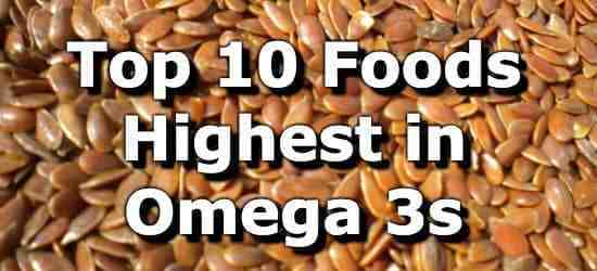Top 10 Foods Rich In Omega 3 Fatty Acids